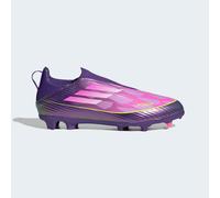 adidas F50 LEAGUE Laceless Firm Ground Football Boots Kids, Textile Upper, Purple