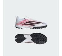 Adidas F50 League Laceless Tf Junior Football Boots White EU 36 2/3 Kids