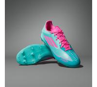 adidas F50 League Messi Firm/Multi-Ground Boots, Textile Upper, Turquoise
