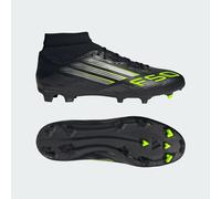 adidas Mens F50 League Mid FG/MG Firm/Multi Ground Football Boots Core Black/ Ron Metallic/Lucid Lemon Core Black/Ron Metallic/Lucid Lemon 9.5