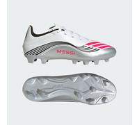 adidas Mens F50 Messi Club Firm Ground Football Boots - White, White, Size 12, Men White