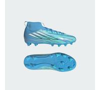 Adidas F50 Sparkfusion League Mid Cut Fg/ag Junior Football Boots Blue EU 32 Kids