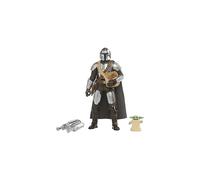 F51945F1 Star Wars Galactic Action Mandalorian and GROGU, Multicolored