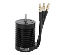 F540 Waterproof 4 Pole Brushless Motor, RC Brushless Motor for 1/10 RC Car, High Torque 12 Slot Design with CNC Aluminum Heat Sink, Universal M3 Mount (3300KV)