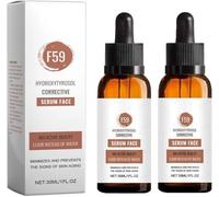 F59 Hydroxytyrosol Corrective Firming Facial Serum,Anti Wrinkle Facial Serum, Tightens the Skin and Fine Pores, Instant Effect Light Lines, for All Skin Types