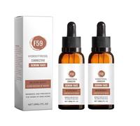 F59 Hydroxytyrosol Corrective Firming Facial Serum, Tightens the Skin and Fine Pores, Reduce Smooth Fine Lines & Wrinkles, Anti Ageing Soothing Facial Oil for All Skin Types (2pc)