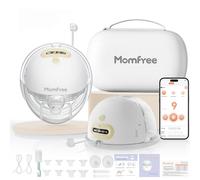 F6 Hands Free Breast Pump: Dual Portable Breast Pump with Upgraded App Control, 3 Modes & 9 Customized Levels, Smart Screen, Strong Suction, 24/21/19/17/15
