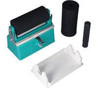 F60C Portable Glue Applicator Roller, DIY Handheld Adhesive Roller, Manual Glue Machine with Adjustable 320mL Capacity for Woodworking, Universal Glue Applicator for PVC Latex Vene Fashion