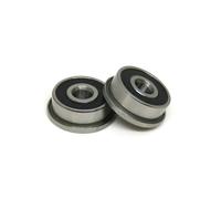 F623 2RS 3x10x4mm Flange Bearing 623RS F623RS F605 F625 F686 F688 F695 10Pcs(F623 2RS 3x10x4mm)