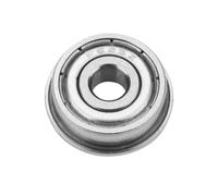 F625ZZ Double Shielded Miniature Flanged Ball Bearings Steel 5mm x 16mm x 5mm Low Noise Long Life for Small Hobby Projects 10pcs