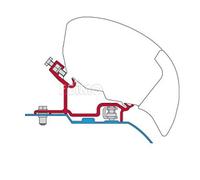 FIAMMA F65/F80 DUCATO JUMPER BOXER H3 L3 & L4 AWNING BRACKET KIT FOR CAMPERVAN