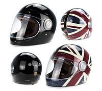F659 Premium Retro Full Face Helmet (Union Jack,L)