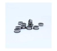 F684-2RS Flanged Ball Bearing 4x9x4mm Deep Groove Ball Bearing ABEC-1 Miniature Flanged Ball Bearings F684RS Precision Bearing