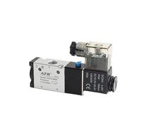 F6AS4PGCF 1/4" BSP Normally Open Closed Pneumatic Solenoid Valve 3V210-08-NC 24V DC 12V 110V AC220V 3V110-06-NO 3V310-10 3V410-15