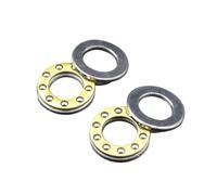 F8-14M F8 14m Plane Thrust Ball Bearing 8 * 14 * 4mm Inner Diameter 8mm 10Pcs