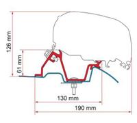 Fiamma High Roof Awning Bracket F65 F80 for Mercedes Sprinter VW Crafter 06-16