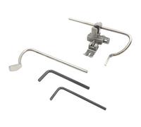 F88 6-in-1 Multifunctional Presser Foot - Adjustable Shirring & Gathering Attachment with Left/Right Positioning for Industrial Flatbed Sewing Machines