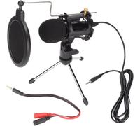 F9 Cnser phone Kit, CardiStudio Mic Kit for Recording Podcasting Voice Over Streaming, Cnser phone Set with Tr Stand A Cable Durable processing