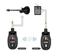 F91C Wireless Guitar System 5.8G E-Guitar Transmitter Receiver Digital Audio