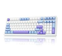 F99 Wireless Mechanical Keyboard, Bluetooth 5.0/2.4GHz/USB-C Hot Swappable Custom Keyboard, Pre-lubed Lineares, Gasket Structure, RGB Backlit Gaming Keyboard for PC/Tablet//PS4/PS5