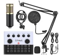 F993 podcast equipment bundle-white