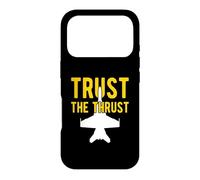 FA-18 Military Jet Fighter Aircraft Trust the Thrust Case for iPhone 17 Pro