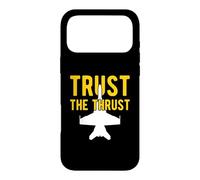 FA-18 Military Jet Fighter Aircraft Trust the Thrust Case for iPhone 17 Pro Max