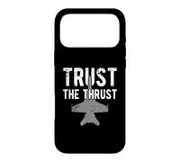 FA-18 Military Jet Trust the Thrust Distressed Design Case for iPhone 17 Pro Max