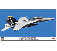 Fa-18f Super Hornet Vfa-103 Jolly Rogers Vag2022 1:72 Plastic Model Kit Hasegawa