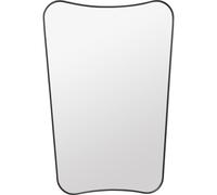 F.A. 33 Wall mirror medium Black Brass Gubi - 5710902791542