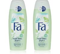 Fa Aloe Vera Yoghurt Aloe Vera Scent Shower Cream 250ml Pack Of 2 | Gentle To Skin | Prebiotic Formula | Refresh Your Body & Mind