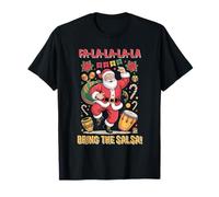 FA-La-La-La Bring The Salsa Dancing Santa Claus Christmas T-Shirt