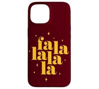 Fa La La La La Deck the Halls Cozy Christmas Carol Case for iPhone 15