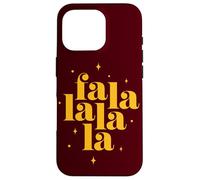 Fa La La La La Deck the Halls Cozy Christmas Carol Case for iPhone 16 Pro