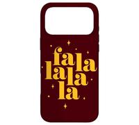 Fa La La La La Deck the Halls Cozy Christmas Carol Case for iPhone 17 Pro Max