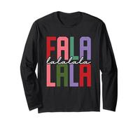 FA La La La La Festive Christmas Vibes Long Sleeve T-Shirt