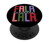 Fa La La La La Festive Christmas Vibes PopSockets Adhesive PopGrip