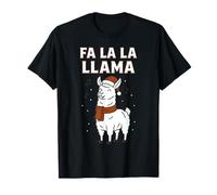 FA La La Llama Christmas Funny Holiday T-Shirt