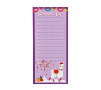 FA La La Llama Christmas List Notepad
