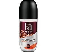 FA Men Antiperspirant Roll-On Pure Protection with Guarana Fragrance, 72h Protection, 50 ml
