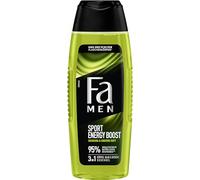Fa MEN Sport Energy Bosst Double Power Boost Body & Hair (1 x 250 ml) 3-in-1 Formula for Body, Hair & Face, Activate Your Body, Mind & Senses with the Refreshing Fragrance of Guarana & Ginseng