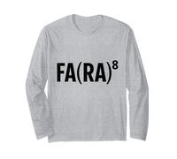 FA RA 8 Choir Practice Math Teacher Joke Funny Singing Pun Long Sleeve T-Shirt