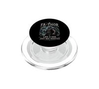 Fa-Thor Like A Dad Just Way Mightier PopSockets PopGrip for MagSafe