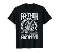 FA-THOR Like a Dad Just Way Mightier Viking Father's Day T-Shirt