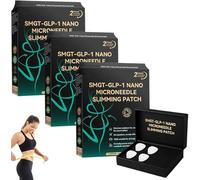 FA-TONG SMGT-GLP-1 Nano Microneedle Patch,Natural SMGT-GLP-1 Patch,FATONG Nano Microneedlepatch,Long-lasting GLP-1 Microneedlepatch,Gentle Breathable Nano Microneedle Patches for Women and Men (3 Box)