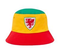 FA Wales Bucket Hat FAW Official Football Gift Red Yellow Green