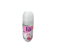 FA Women Roll-On Deodorant "Pink Passion" in Glass Bottle Pack of 6 x 50 ml