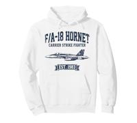 FA18 Hornet Carrier Strike Fighter Est 1983 Graphic Pullover Hoodie