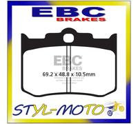 Ebc Fa-hh Series Fa216/2hh Sintered Brake Pads Black