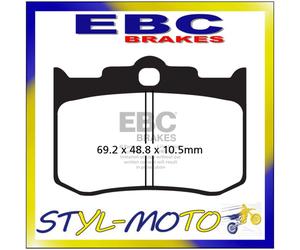 Fa216/2Hh Sintered Front Left Brake Pads Ebc 4 Piston